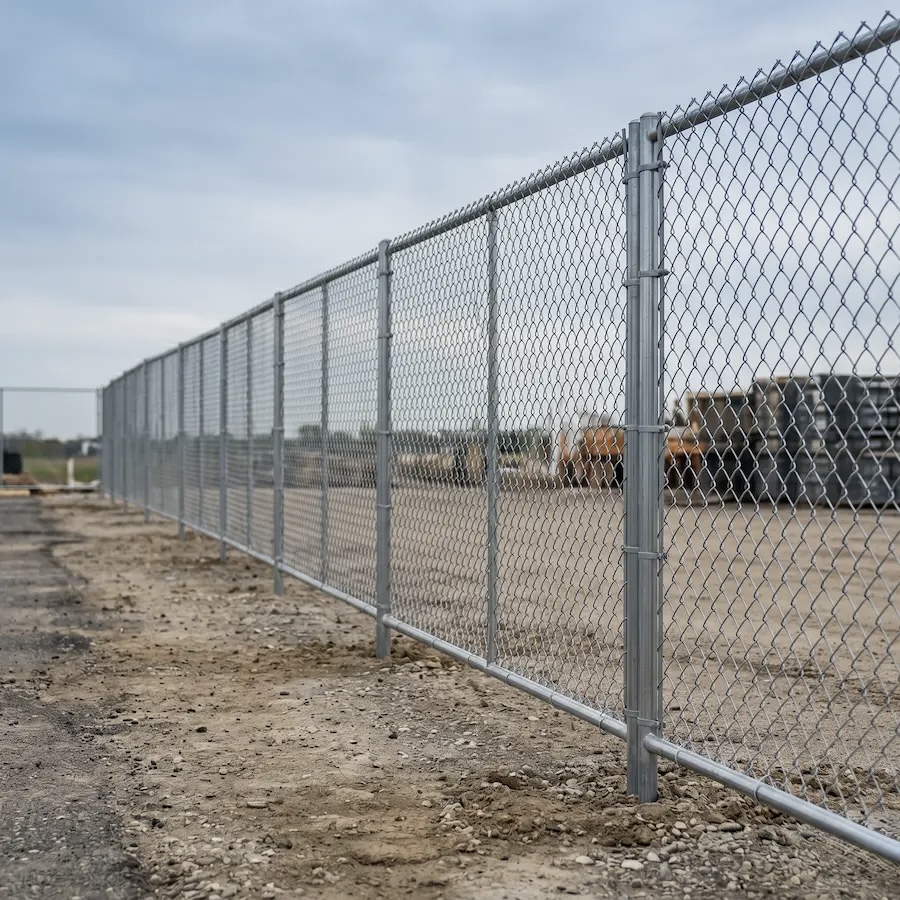 Post-Driven Chain Link