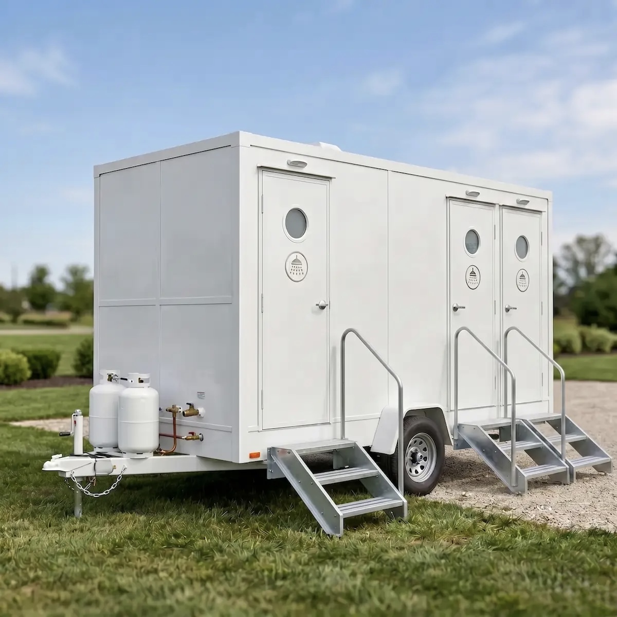 3-Stall Shower Trailer