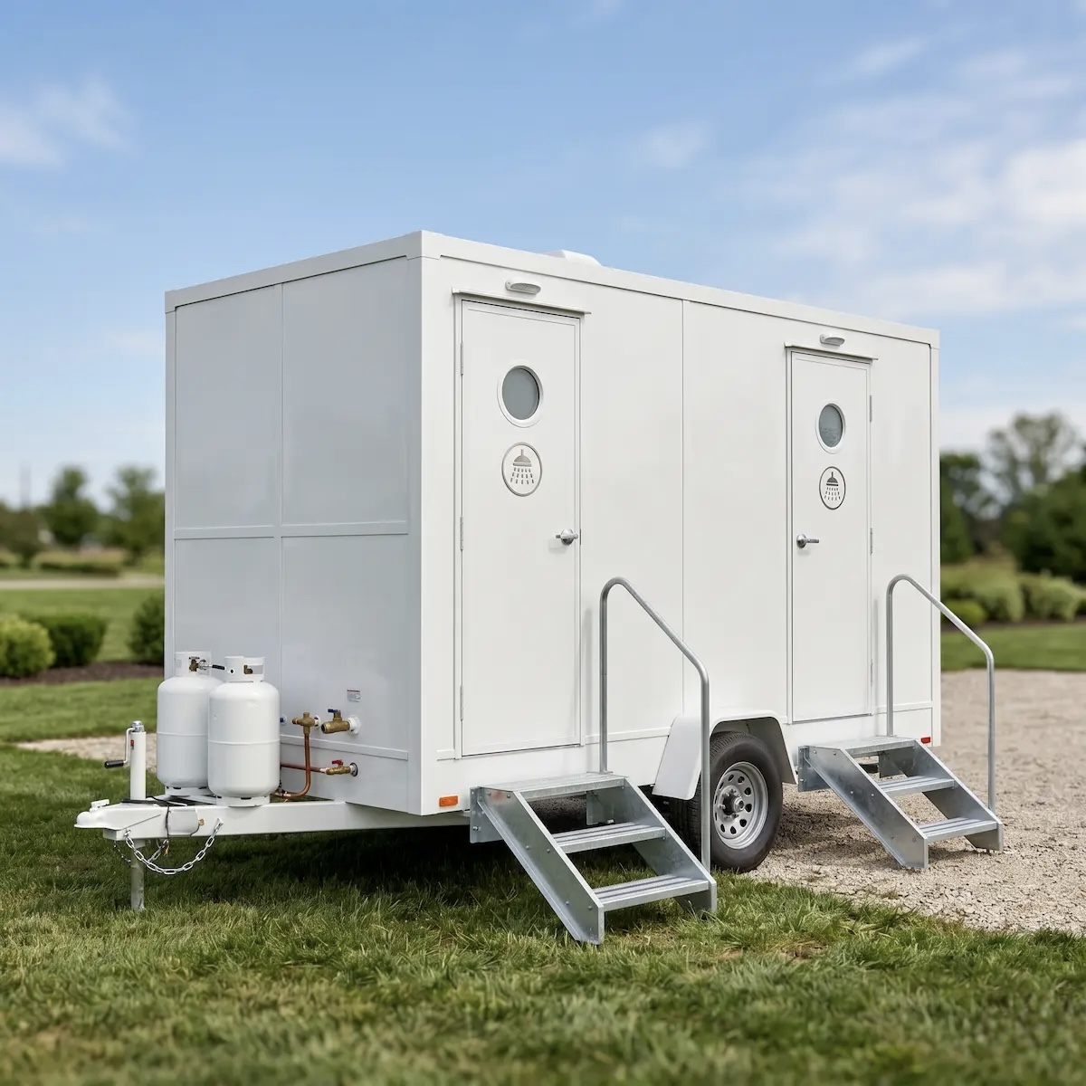 2-Stall Shower Trailer