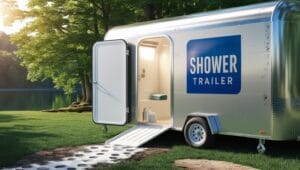 Shower Trailers: Necessity for Mass Gatherings 1 Shower trailers