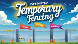 Top 11 Benefits of Temporary Fencing 1 Top Benefits of Temporary Fencing
